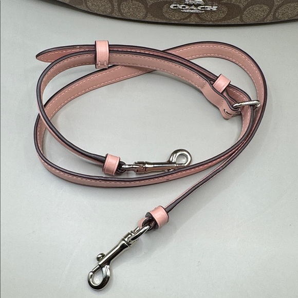 Coach Elle Hobo/Crossbody Signature Khaki Blossom - Picture 2 of 11